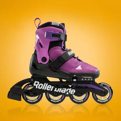 Rolki Rollerblade Microblade fioletowo-czarne