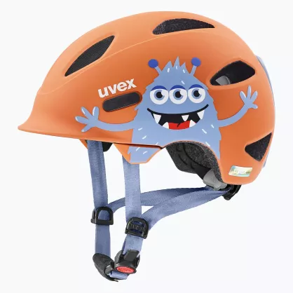 Kask dziecięcy Uvex Oyo Style pomarańczowy mat / potworek (Monster Papaya)