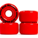 Kółka do wrotek Rio Roller Coaster 62x36mm/82a czerwone (4szt.)