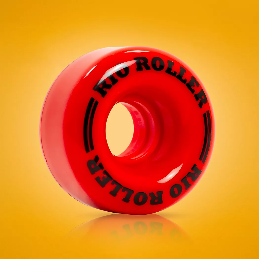 Kółka do wrotek Rio Roller Coaster 62x36mm/82a czerwone (4szt.)