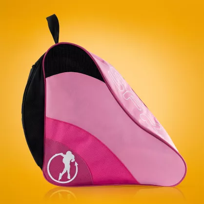 Torba na rolki, wrotki i łyżwy SFR Junior Ice & Skate Bag II różowa