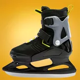 Łyżwy dziecięce regulowane Bladerunner Micro XT Ice czarno-limonkowe