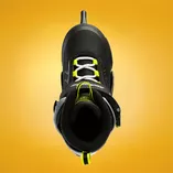 Łyżwy dziecięce regulowane Bladerunner Micro XT Ice czarno-limonkowe