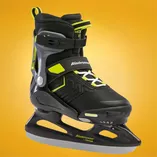 Łyżwy dziecięce regulowane Bladerunner Micro XT Ice czarno-limonkowe