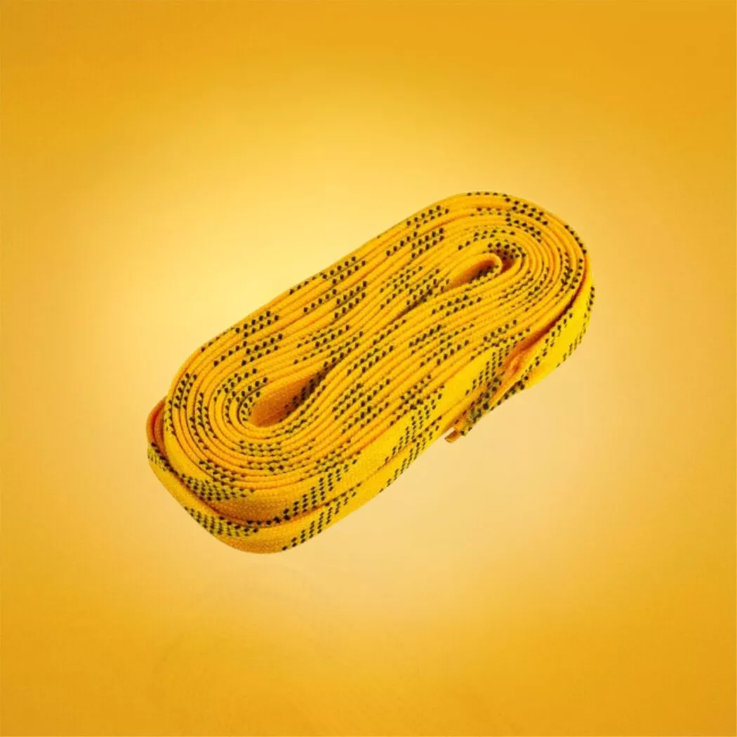 Sznurówki woskowane CCM Proline żółte