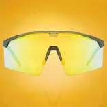 Okulary przeciwsłoneczne UVEX Flowline Olive Matt / Mirror Gold
