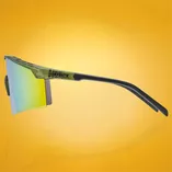 Okulary przeciwsłoneczne UVEX Flowline Olive Matt / Mirror Gold