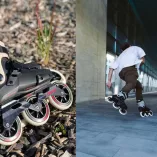 Rolki Rollerblade Twister Edge 110 3WD czarno-szare
