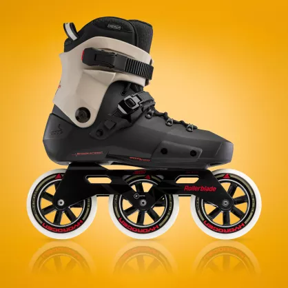 Rolki Rollerblade Twister Edge 110 3WD czarno-szare