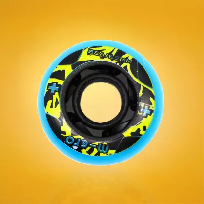 Kółka do rolek dziecięcych Micro Discovery 62 mm / 85A niebieskie (4 szt.)