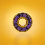 Łożyska hybrydowe złote Stelior Black Ceramic do rolek (16 szt.)