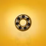 Łożyska hybrydowe złote Stelior Black Ceramic do rolek (16 szt.)