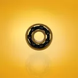 Łożyska hybrydowe złote Stelior Black Ceramic do rolek (16 szt.)