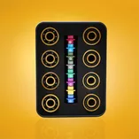 Łożyska hybrydowe złote Stelior Black Ceramic do rolek (16 szt.)