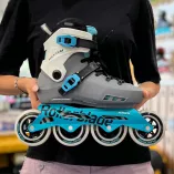 Rolki Rollerblade MAXXUM XT W szaro-błękitne