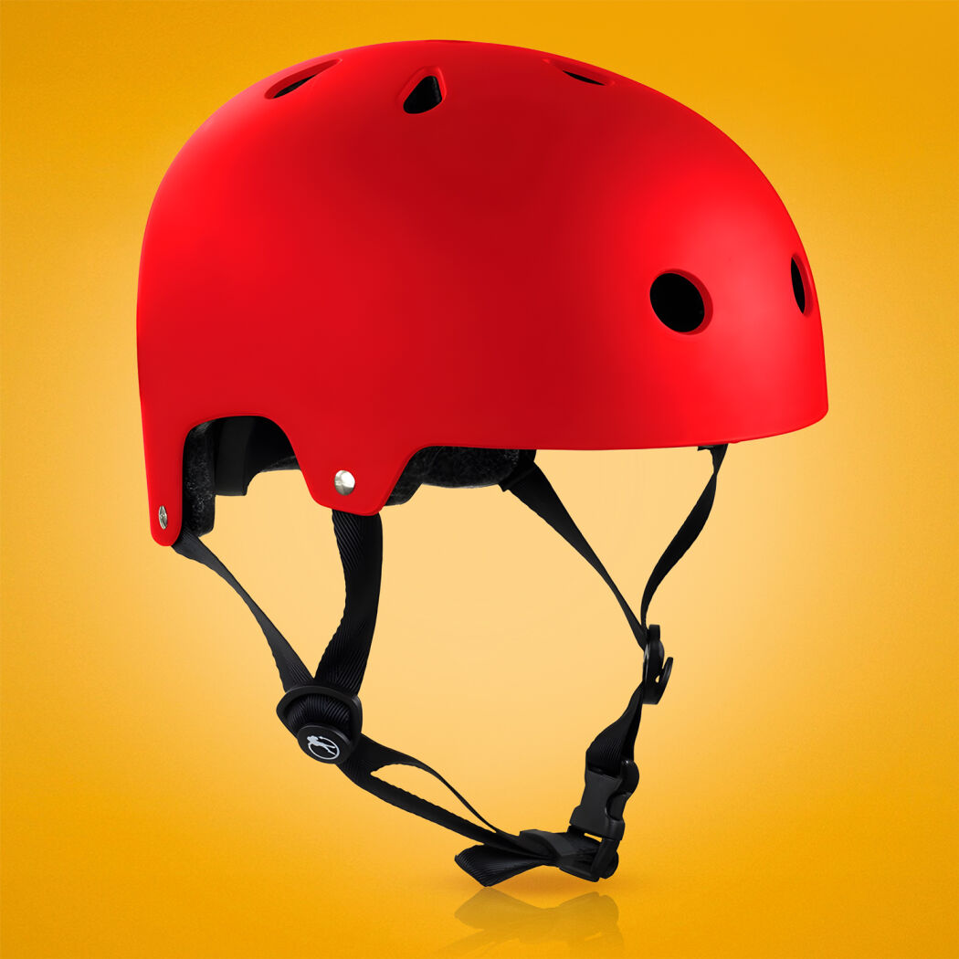 Kask na rolki SFR Essentials czerwony matowy