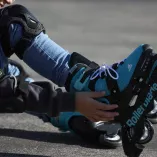 Rolki Rollerblade Microblade błękitno-czarne