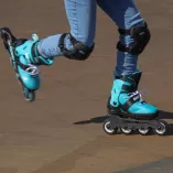 Rolki Rollerblade Microblade błękitno-czarne