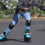 Rolki Rollerblade Microblade błękitno-czarne
