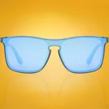 Okulary UVEX Heyday Clear Smoke / Mirror Blue