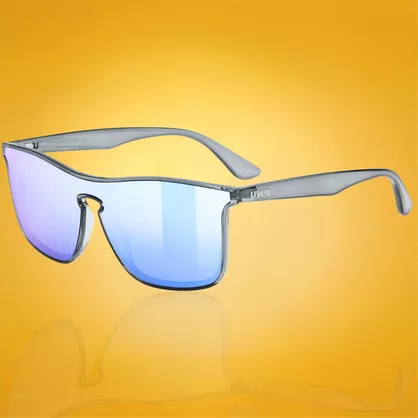 Okulary UVEX Heyday Clear Smoke / Mirror Blue