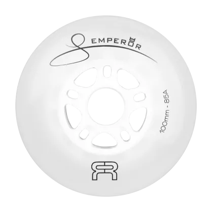 Kółka do rolek FR Downtown Emperor 100mm/85a białe (4 szt.)