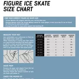 Tabela rozmiarów Łyżwy figurowe Bladerunner Allure W