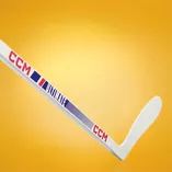 Kij hokejowy drewniany CCM Ultimate Youth biały