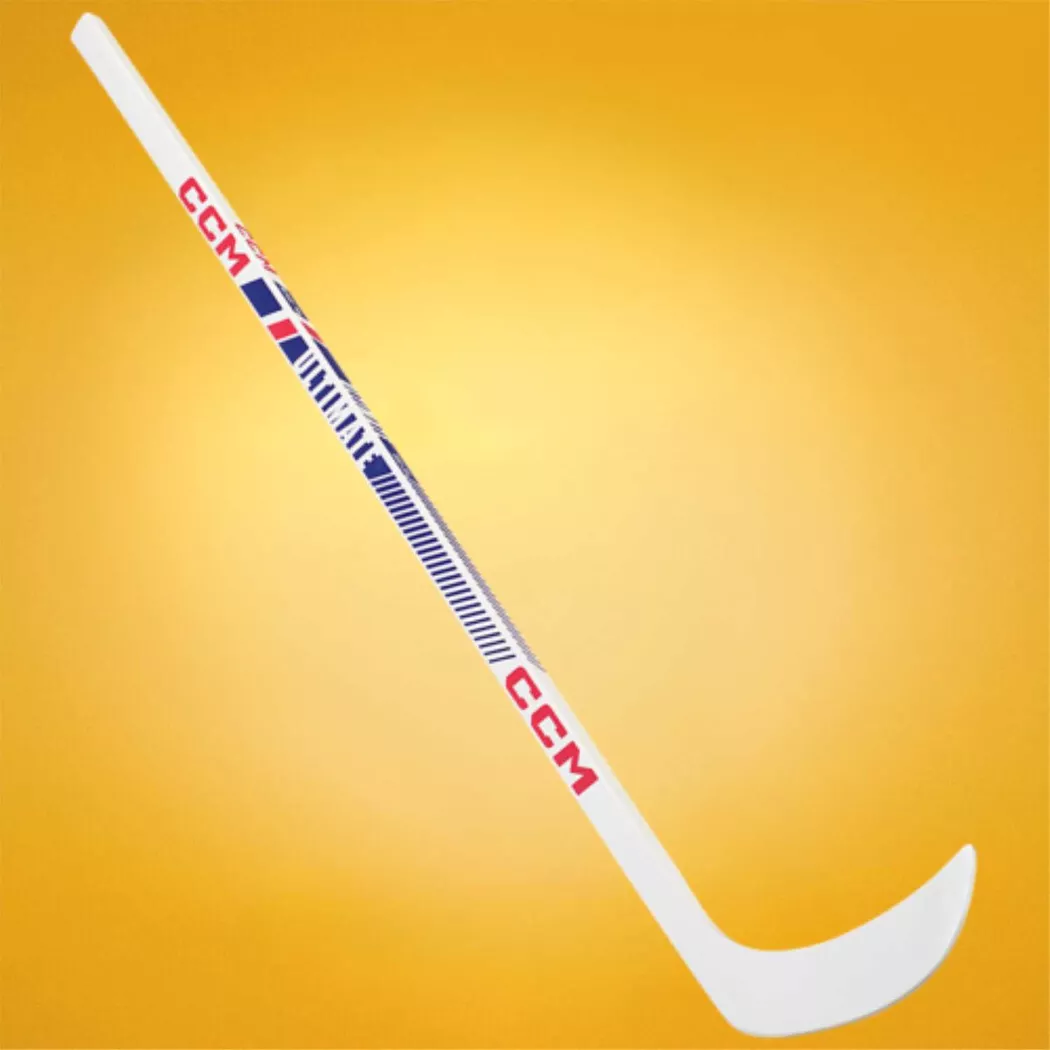 Kij hokejowy drewniany CCM Ultimate Youth biały