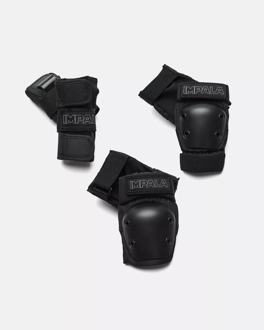 Ochraniacze dziecięce Impala Kid's Protective Set czarne (3 pak)