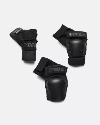 Ochraniacze dziecięce Impala Kid's Protective Set czarne (3 pak)