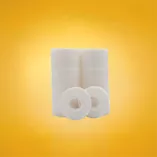 Łożyska ceramiczne wyścigowe Stelior Pro White Ceramic do rolek (16 szt.)