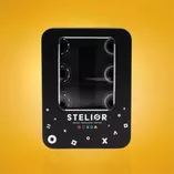 Łożyska stalowe czarne Stelior do rolek (16 szt.) - 2