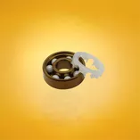 Łożyska hybrydowe złote Stelior White Ceramic do rolek (16 szt.)