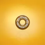 Łożyska hybrydowe złote Stelior White Ceramic do rolek (16 szt.)