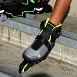 Rolki Rollerblade Microblade Free 3WD szaro-limonkowe