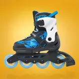 Rolki dziecięce Rollerblade Microblade SL czarno-niebieskie
