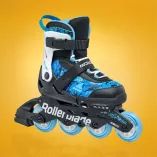 Rolki dziecięce Rollerblade Microblade SL czarno-niebieskie
