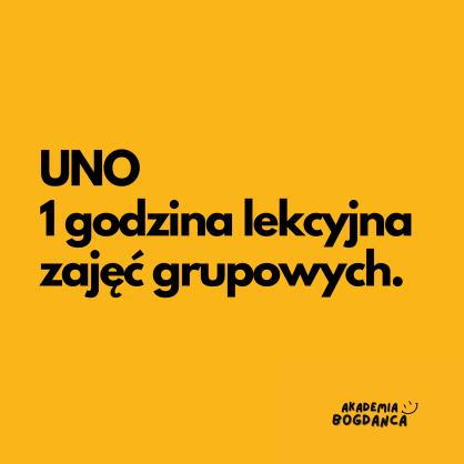 UNO 1 GODZINA ZAJĘĆ