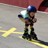 Rolki Rollerblade Microblade 3WD granatowo-limonkowe