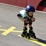 Rolki Rollerblade Microblade 3WD granatowo-limonkowe