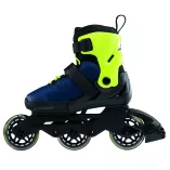 Rolki Rollerblade Microblade 3WD granatowo-limonkowe