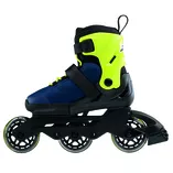 Rolki Rollerblade Microblade 3WD granatowo-limonkowe