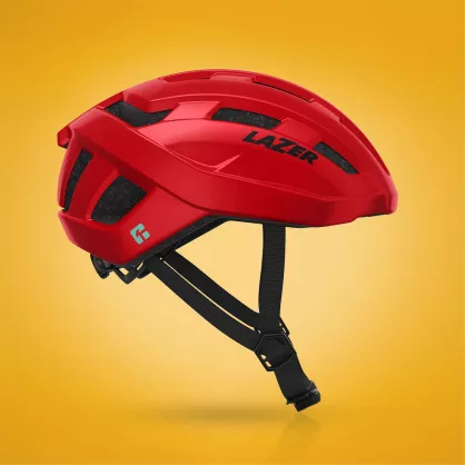 Kask na rolki - Lazer Tempo KinetiCore czerwony