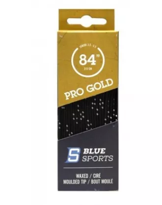 Sznurówki woskowane do łyżew BlueSports ProGold, różne kolory