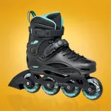 Rolki Rollerblade RB 80 W czarno-błękitne