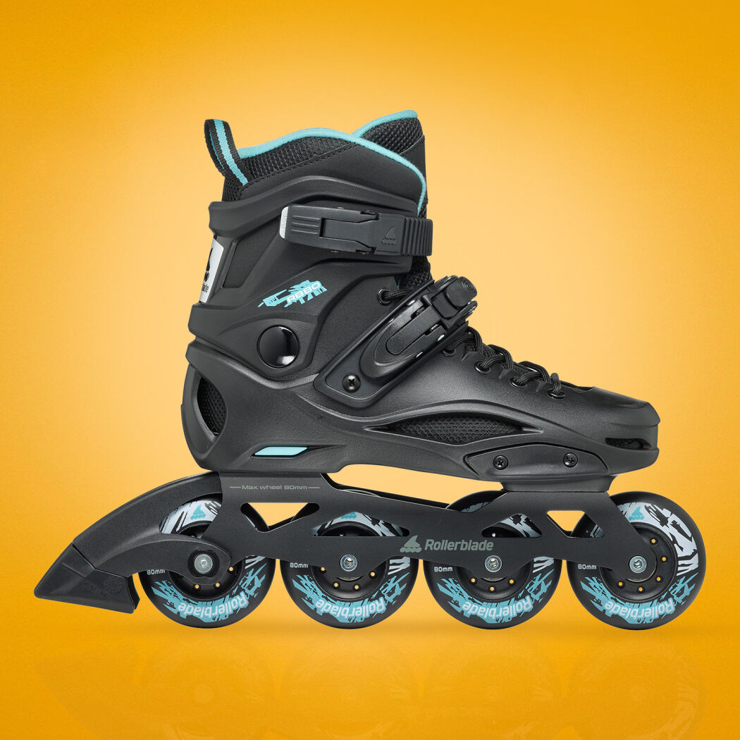 Rolki Rollerblade RB 80 W czarno-błękitne