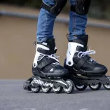 Rolki Rollerblade Microblade czarno-białe