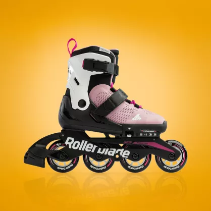 Rolki Rollerblade Microblade różowo-białe