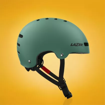 Kask Lazer One+ zielony mat